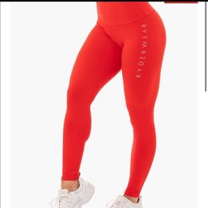 Ryderwear Red Staple Leggings